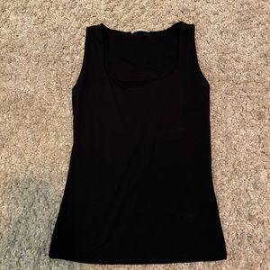 Zara Wide Strap Stretch Top